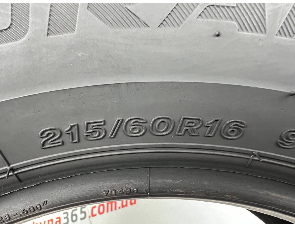215/60 R16 BRIDGESTONE TURANZA T001 6mm