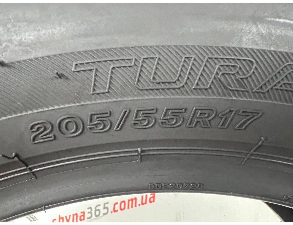 205/55 R17 BRIDGESTONE TURANZA T005 5mm