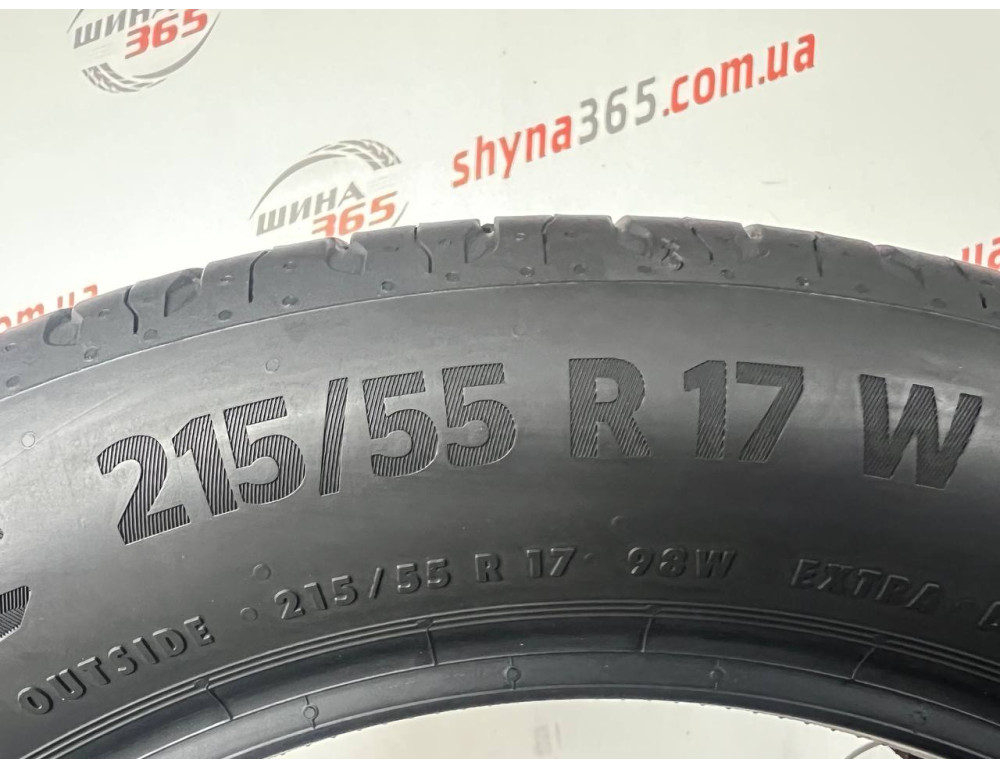 215/55 R17 CONTINENTAL ECOCONTACT 6 5mm