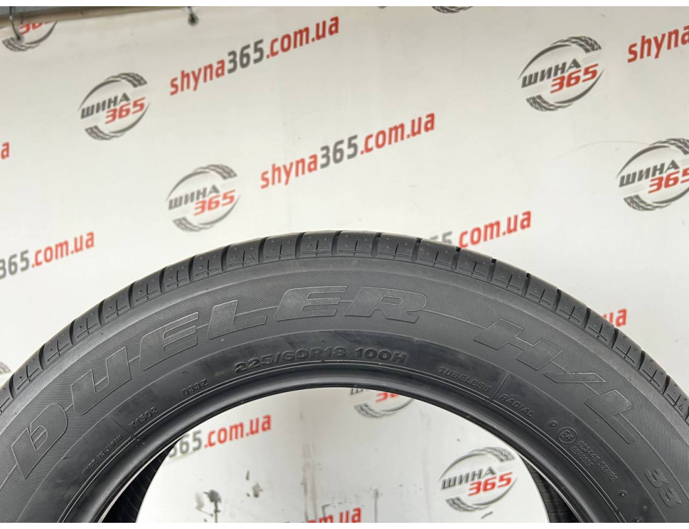 225/60 R18 BRIDGESTONE DUELER H/L 33 6mm