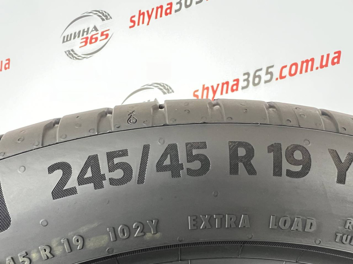 245/45 R19 CONTINENTAL ECOCONTACT 6 Q 5mm