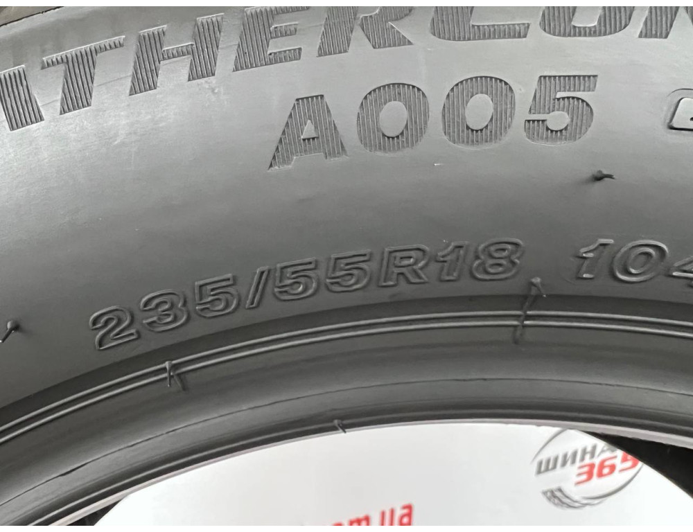 235/55 R18 BRIDGESTONE WEATHERCONTROL A005 EVO 5mm