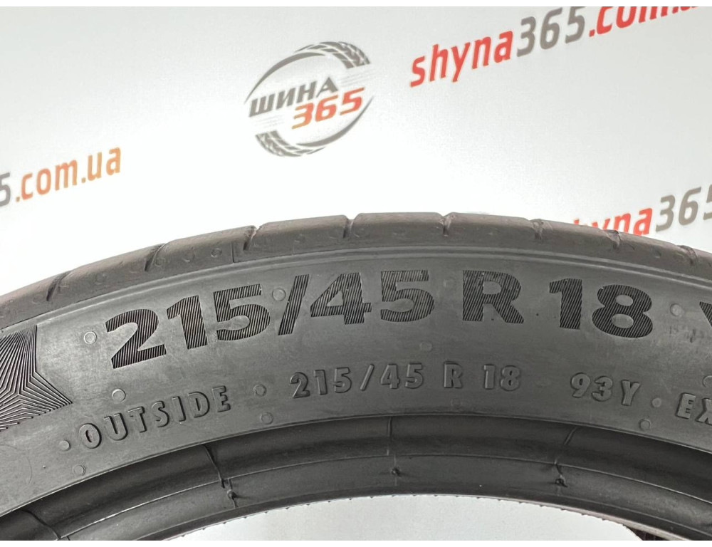 215/45 R18 CONTINENTAL PREMIUMCONTACT 6 4mm