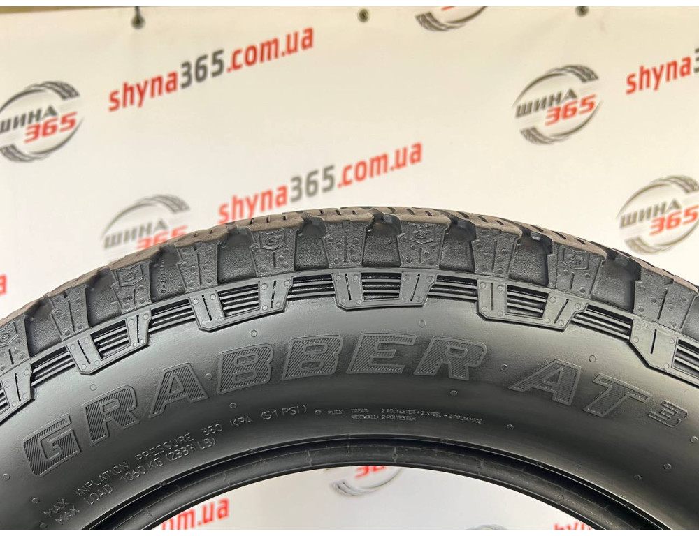 265/60 R18 GENERAL GRABBER AT3 6mm