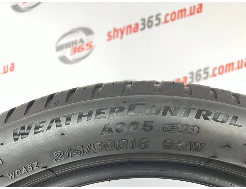 215/50 R18 BRIDGESTONE WEATHERCONTROL A005 EVO 5mm