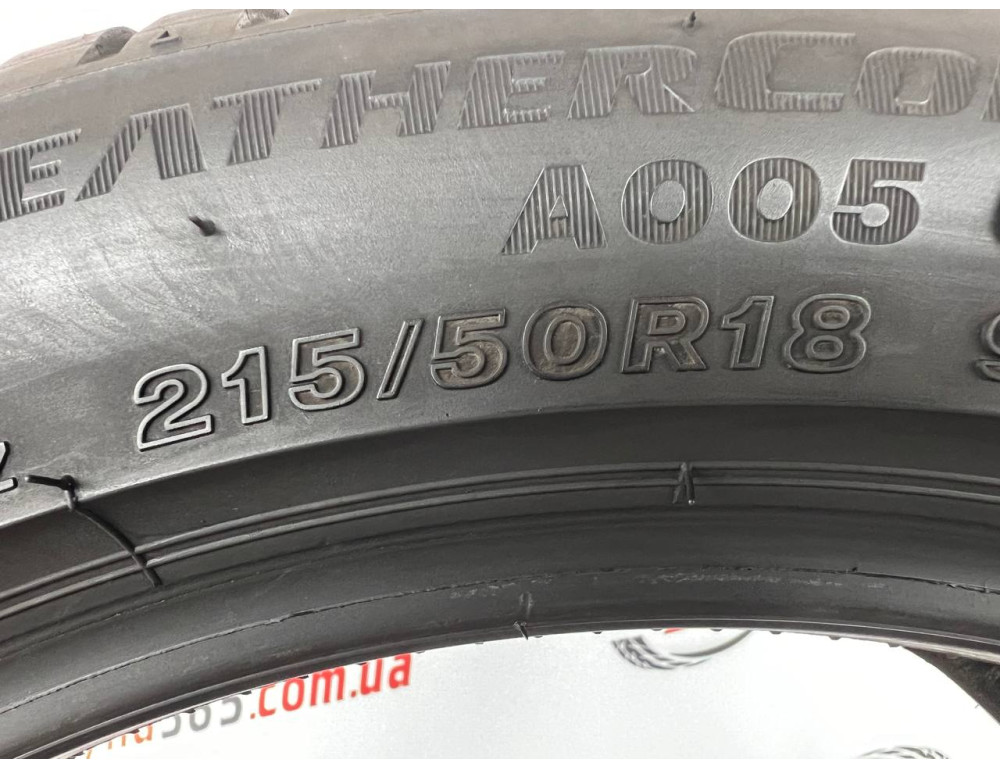 215/50 R18 BRIDGESTONE WEATHERCONTROL A005 EVO 5mm