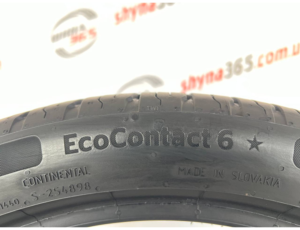 225/40 R18 CONTINENTAL ECOCONTACT 6 6mm