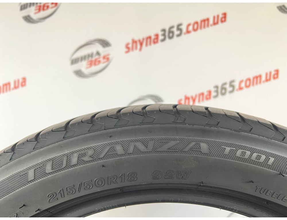 215/50 R18 BRIDGESTONE TURANZA T001 4mm