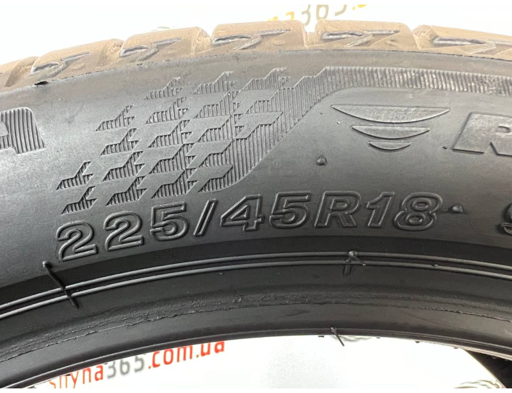 225/45 R18 BRIDGESTONE TURANZA T005 RUN FLAT 4mm