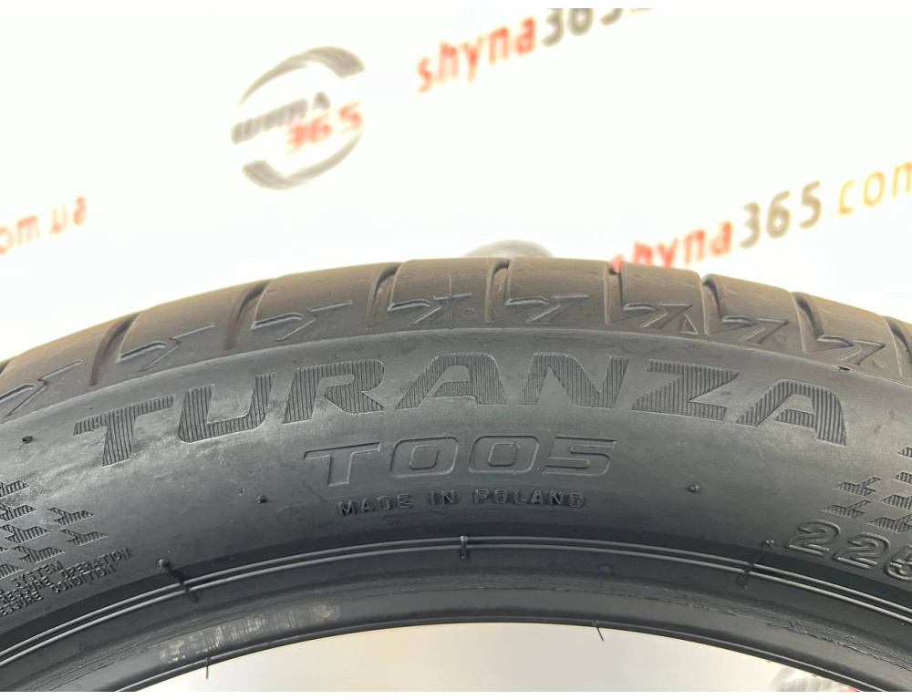 225/45 R18 BRIDGESTONE TURANZA T005 RUN FLAT 4mm