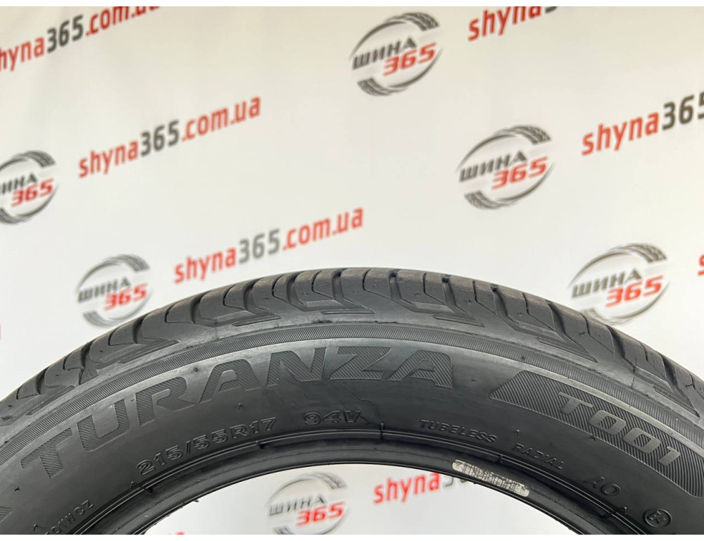 215/55 R17 BRIDGESTONE TURANZA T001 5mm