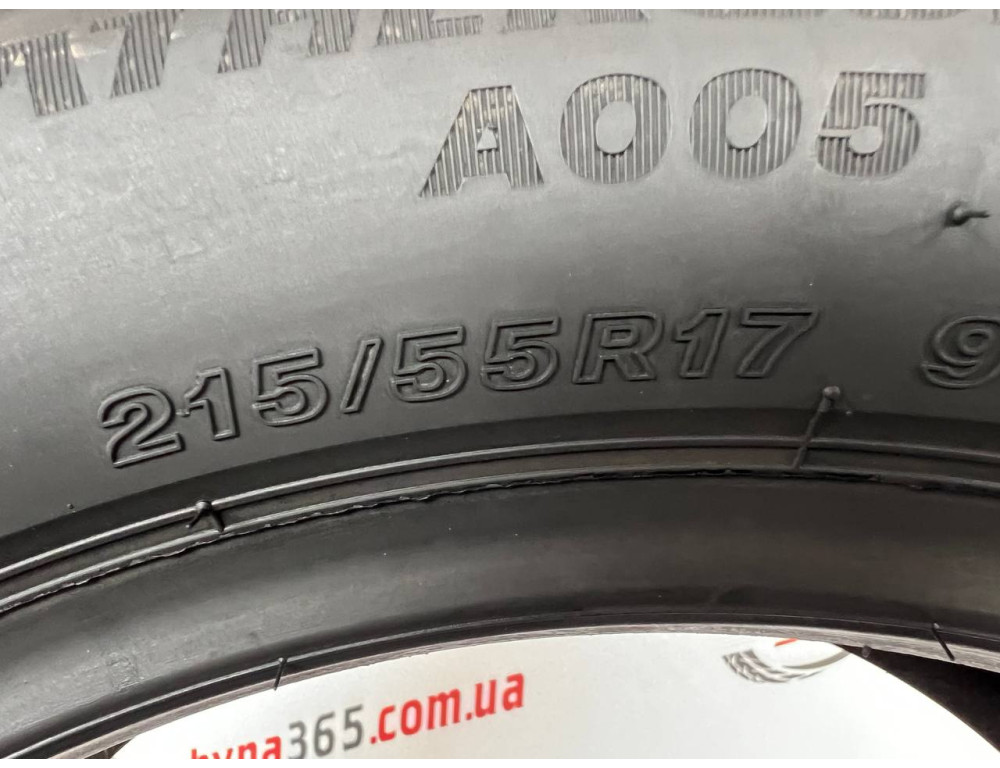 215/55 R17 BRIDGESTONE WEATHERCONTROL A005 EVO 6mm
