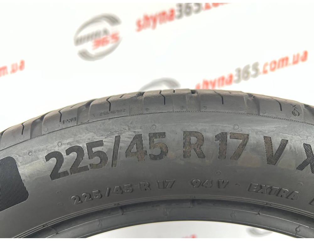 225/45 R17 CONTINENTAL ECOCONTACT 6 5mm