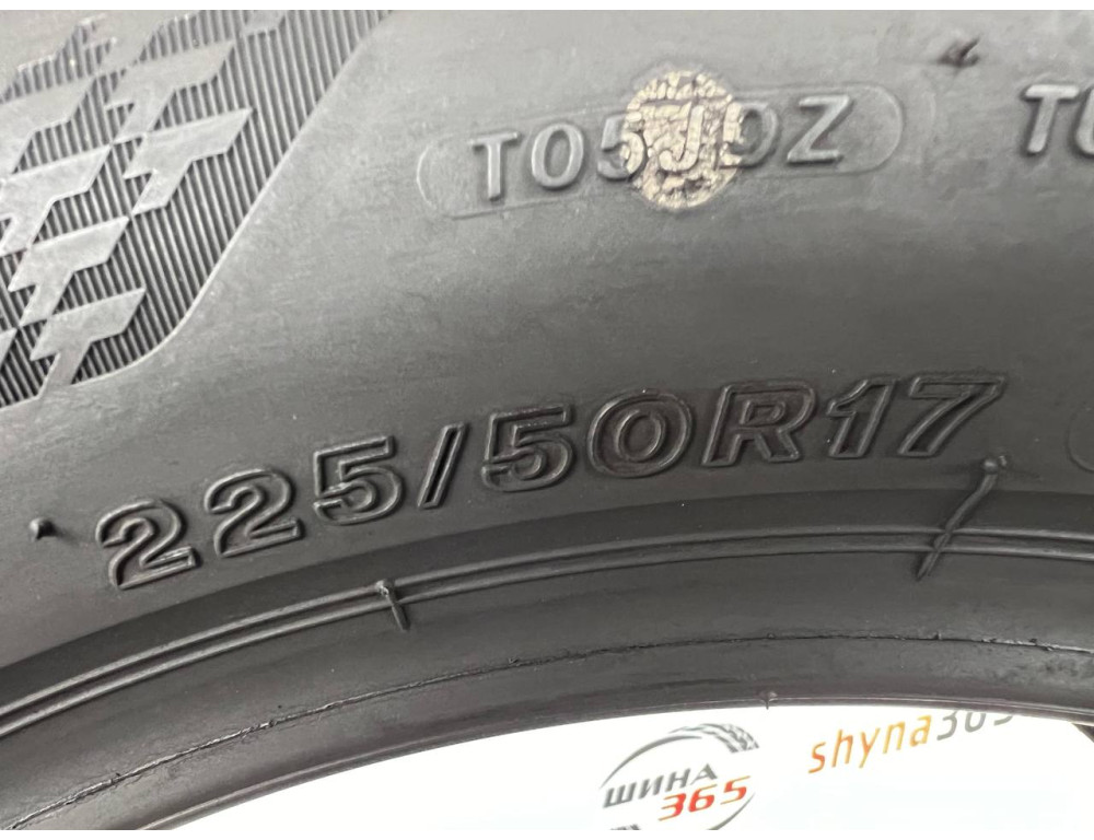 225/50 R17 BRIDGESTONE TURANZA T005 4mm