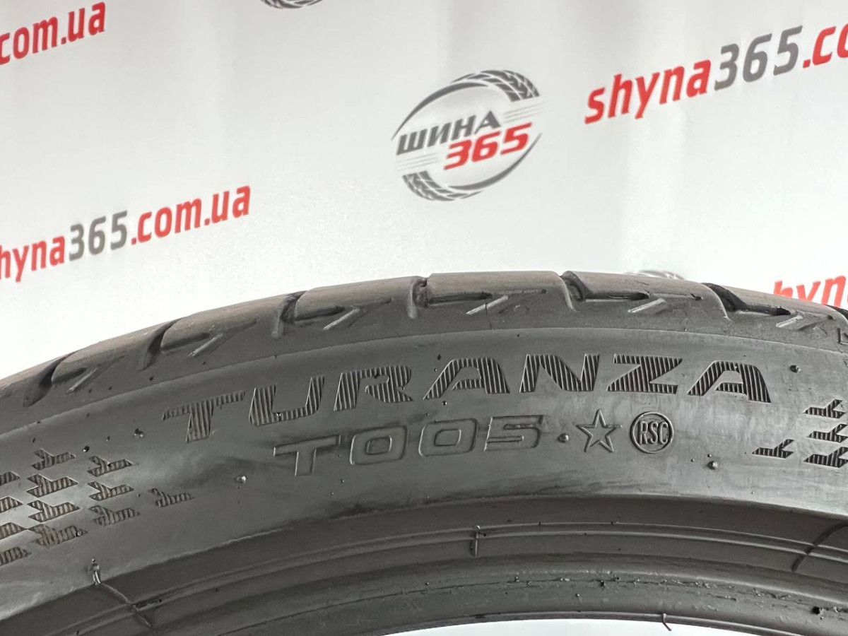 225/40 R19 BRIDGESTONE TURANZA T005 RUN FLAT 5mm
