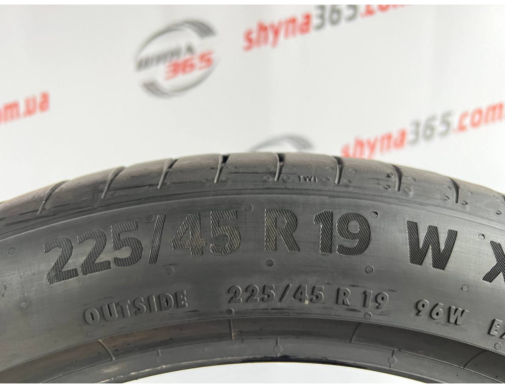 225/45 R19 CONTINENTAL PREMIUMCONTACT 6 6mm