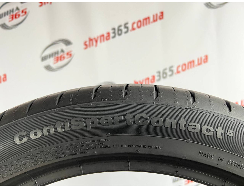 225/45 R19 CONTINENTAL CONTISPORTCONTACT 5 6mm