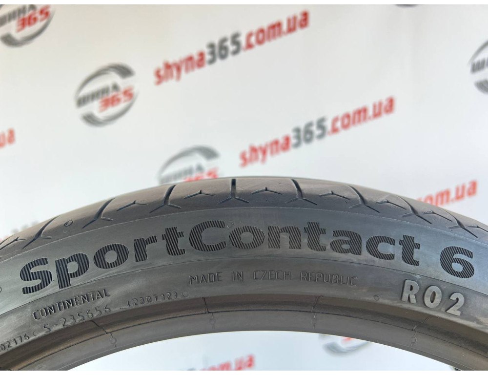 245/35 R19 CONTINENTAL SPORTCONTACT 6 4mm