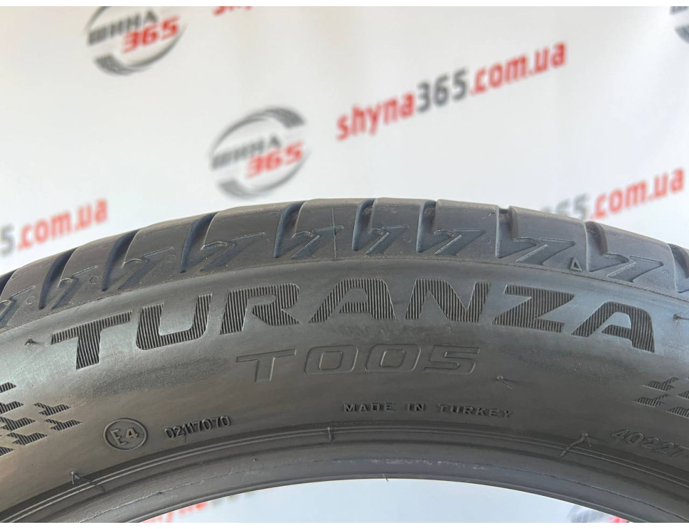 245/45 R19 BRIDGESTONE TURANZA T005 5mm