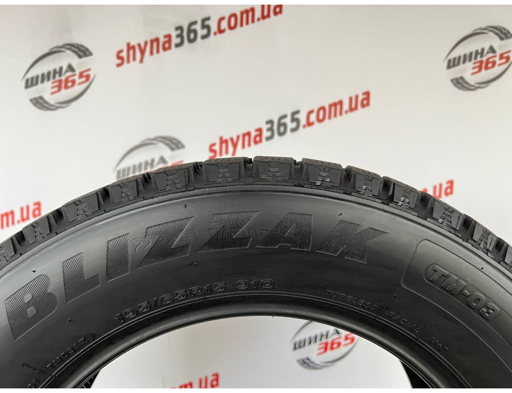 195/65 R15 BRIDGESTONE BLIZZAK TM-03 8mm