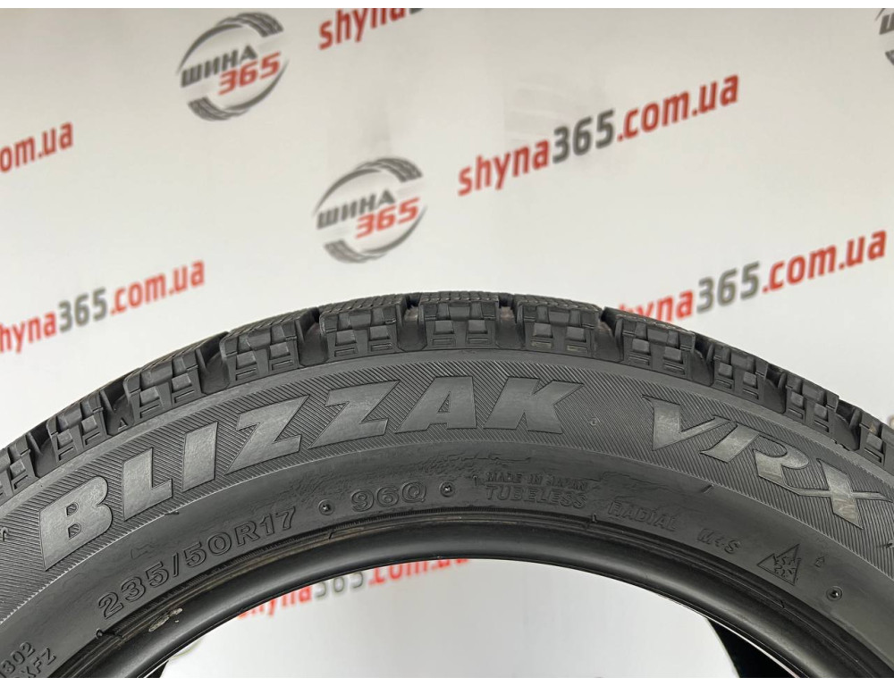 235/50 R17 BRIDGESTONE BLIZZAK VRX 8mm