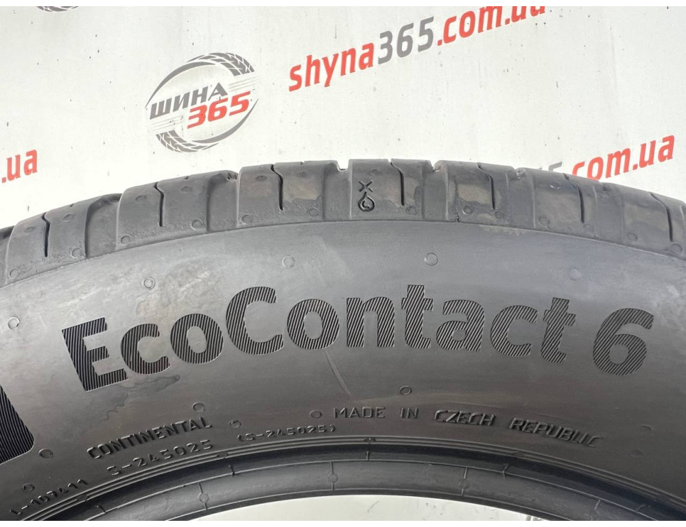 205/55 R16 CONTINENTAL ECOCONTACT 6 4mm