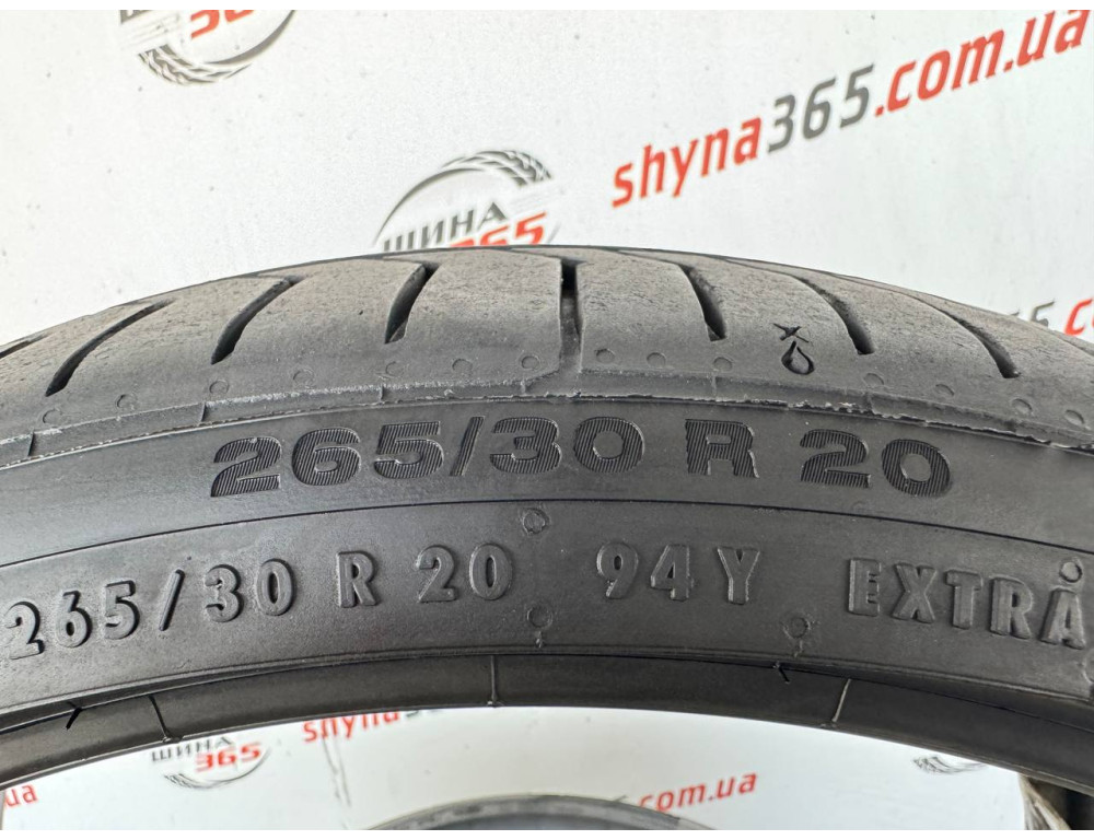265/30 R20 CONTINENTAL CONTISPORTCONTACT 5P CONTISILENT 7mm