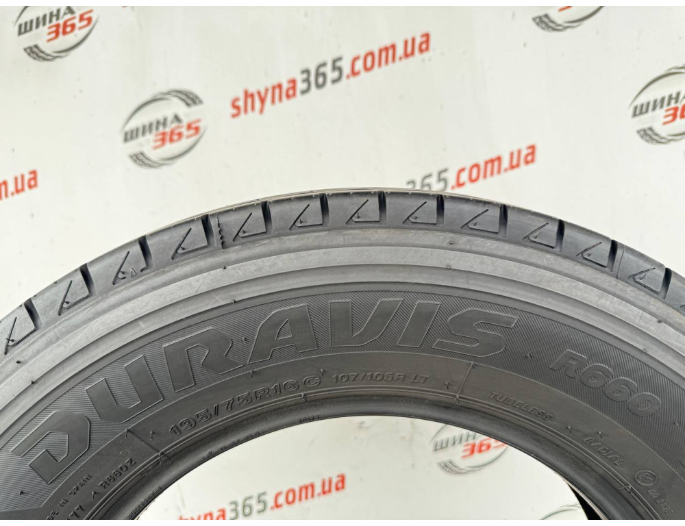 195/75 R16C BRIDGESTONE DURAVIS R660 6mm