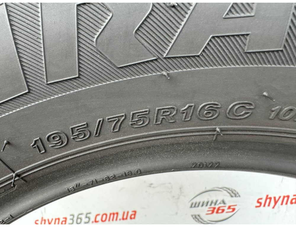 195/75 R16C BRIDGESTONE DURAVIS R660 6mm