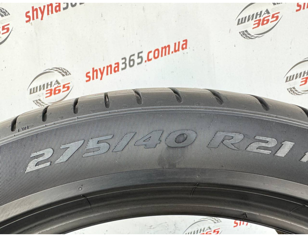 275/40 R21 PIRELLI PZERO PZ4 RUN FLAT 5mm