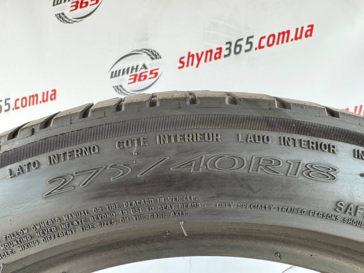 275/40 R18 MICHELIN PRIMACY 3 RUN FLAT 4mm