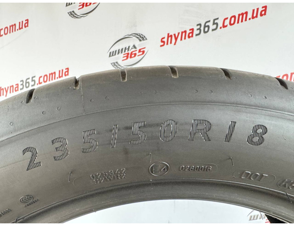 235/50 R18 DUNLOP SP SPORT MAXX GT RUN FLAT 6mm