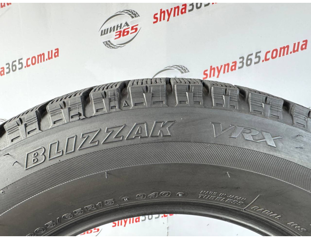 205/65 R15 BRIDGESTONE BLIZZAK VRX 7mm