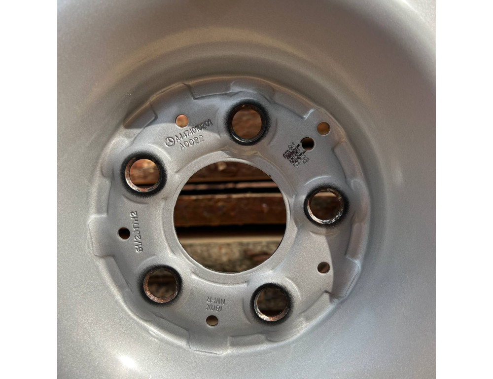 ДИСКИ СТАЛЕВІ БУ MERCEDES A4474010201 R17 6.5J PCD 5X112 ET50 DIA66.6 S