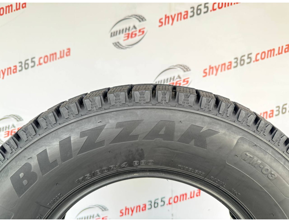 175/80 R14 BRIDGESTONE BLIZZAK TM-03 7mm