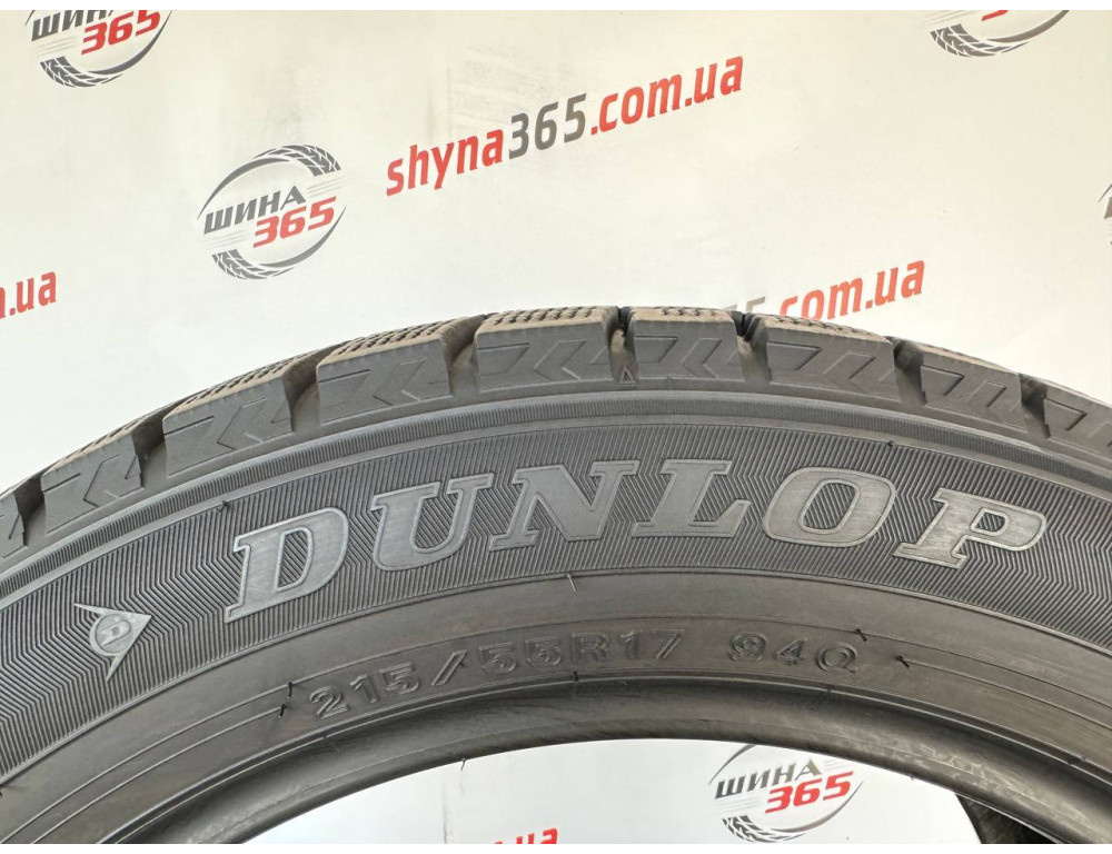 215/55 R17 DUNLOP WINTER MAXX WM02 7mm