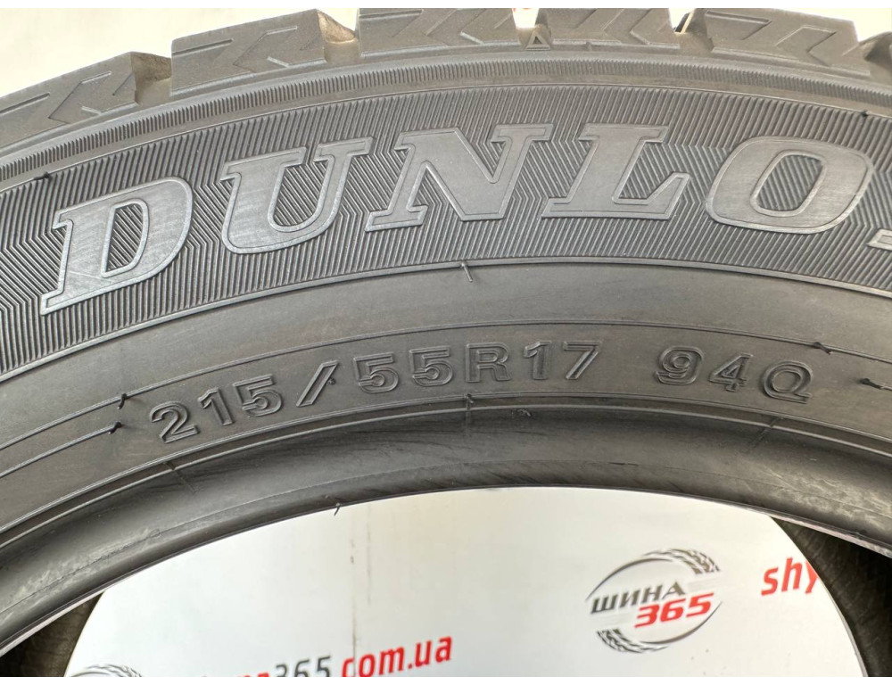 215/55 R17 DUNLOP WINTER MAXX WM02 7mm