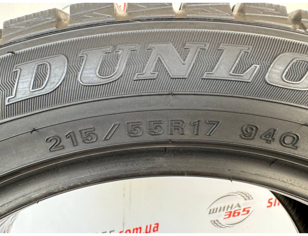 215/55 R17 DUNLOP WINTER MAXX WM01 7mm
