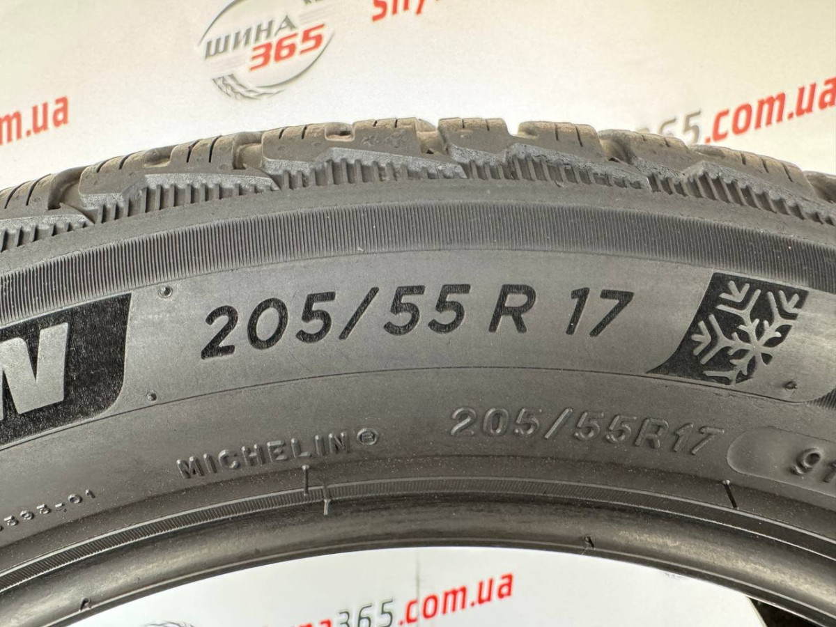 205/55 R17 MICHELIN PILOT ALPIN 5 5mm