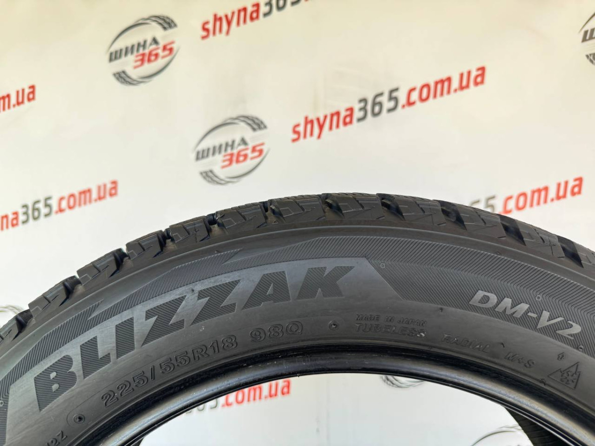 225/55 R18 BRIDGESTONE BLIZZAK DM-V2 9mm