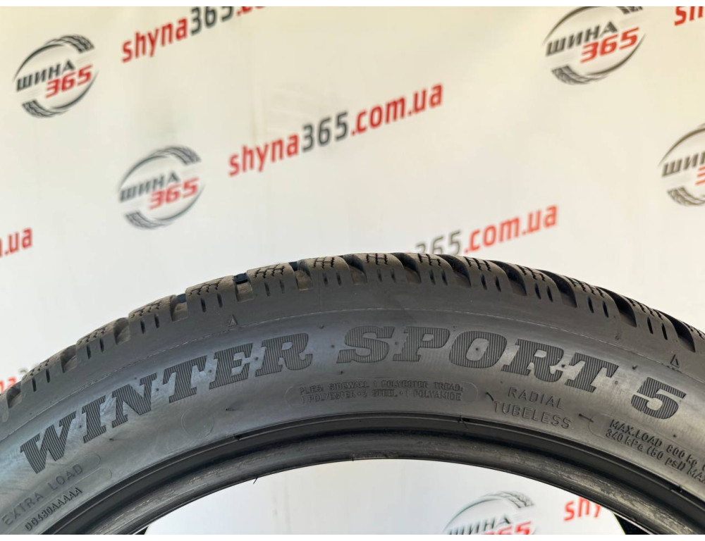 245/45 R18 DUNLOP WINTER SPORT 5 7mm