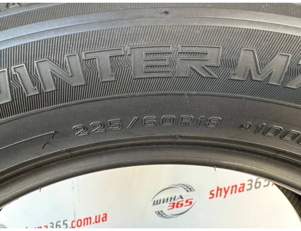 225/60 R18 DUNLOP WINTER MAXX SJ8 9mm
