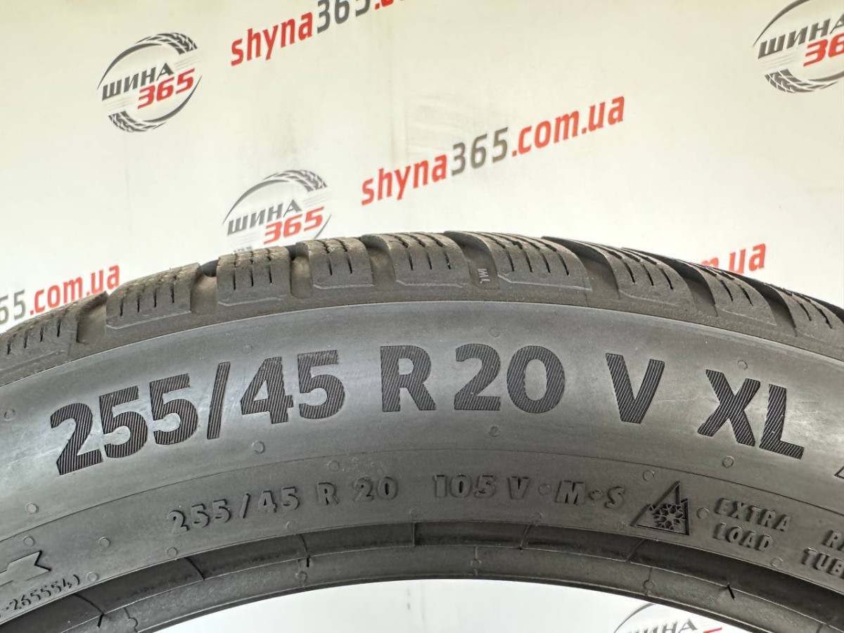 255/45 R20 CONTINENTAL WINTERCONTACT TS870P 7mm