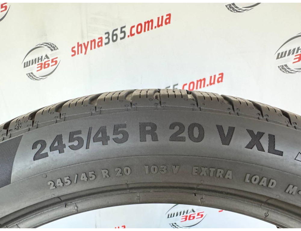 245/45 R20 CONTINENTAL WINTERCONTACT TS850P SUV 5mm