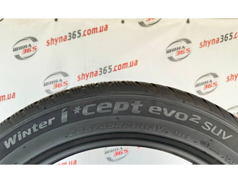 285/45 R21 HANKOOK WINTER I CEPT EVO2 SUV W320A 6mm