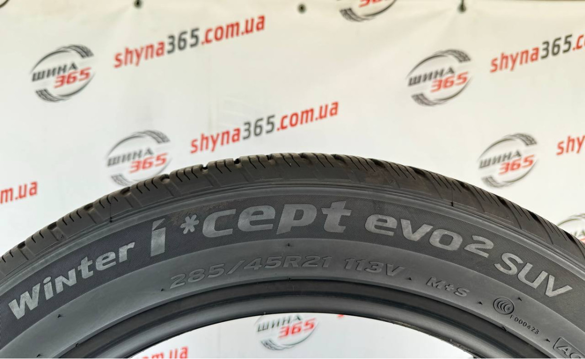 285/45 R21 HANKOOK WINTER I CEPT EVO2 SUV W320A 6mm