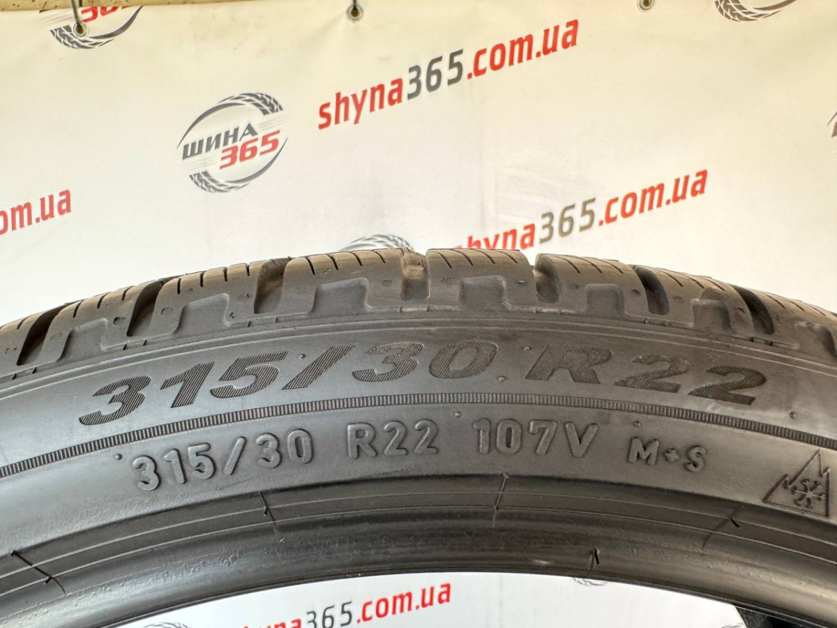 315/30 R22 PIRELLI SCORPION WINTER 5mm