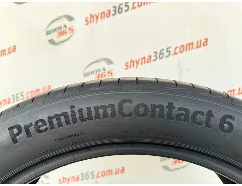275/40 R21 CONTINENTAL PREMIUMCONTACT 6 CONTISILENT 6mm