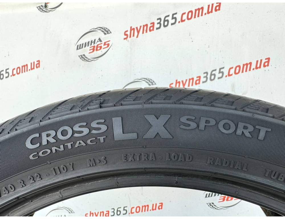 285/40 R22 CONTINENTAL CROSSCONTACT LX SPORT CONTISILENT 5mm