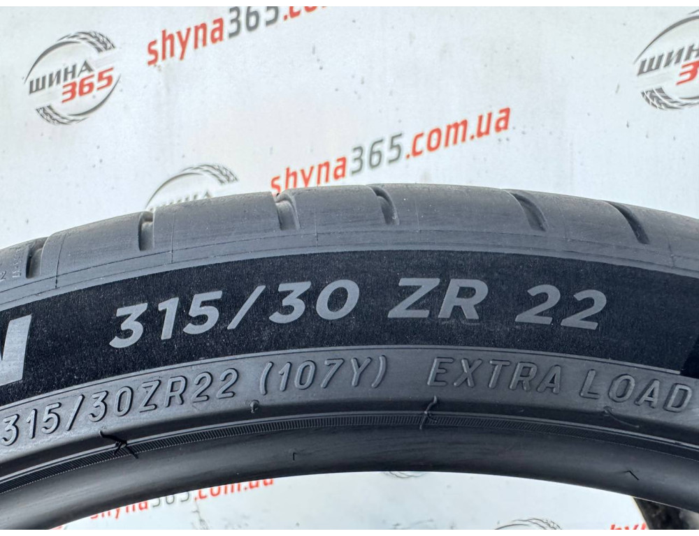 315/30 R22 MICHELIN PILOT SPORT 4S 6mm
